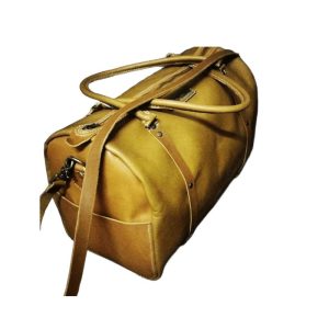 Toffee Leather Luggage Bag