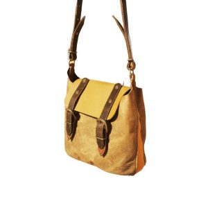 Premium Full-Grain Leather Satchel Bag