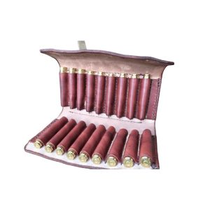 18 bullet leather holder case