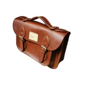 Brown Leather strap sling bag
