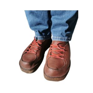 Handcrafted Full-Grain Leather Lace-Up Veldskoen / Loafer Shoes